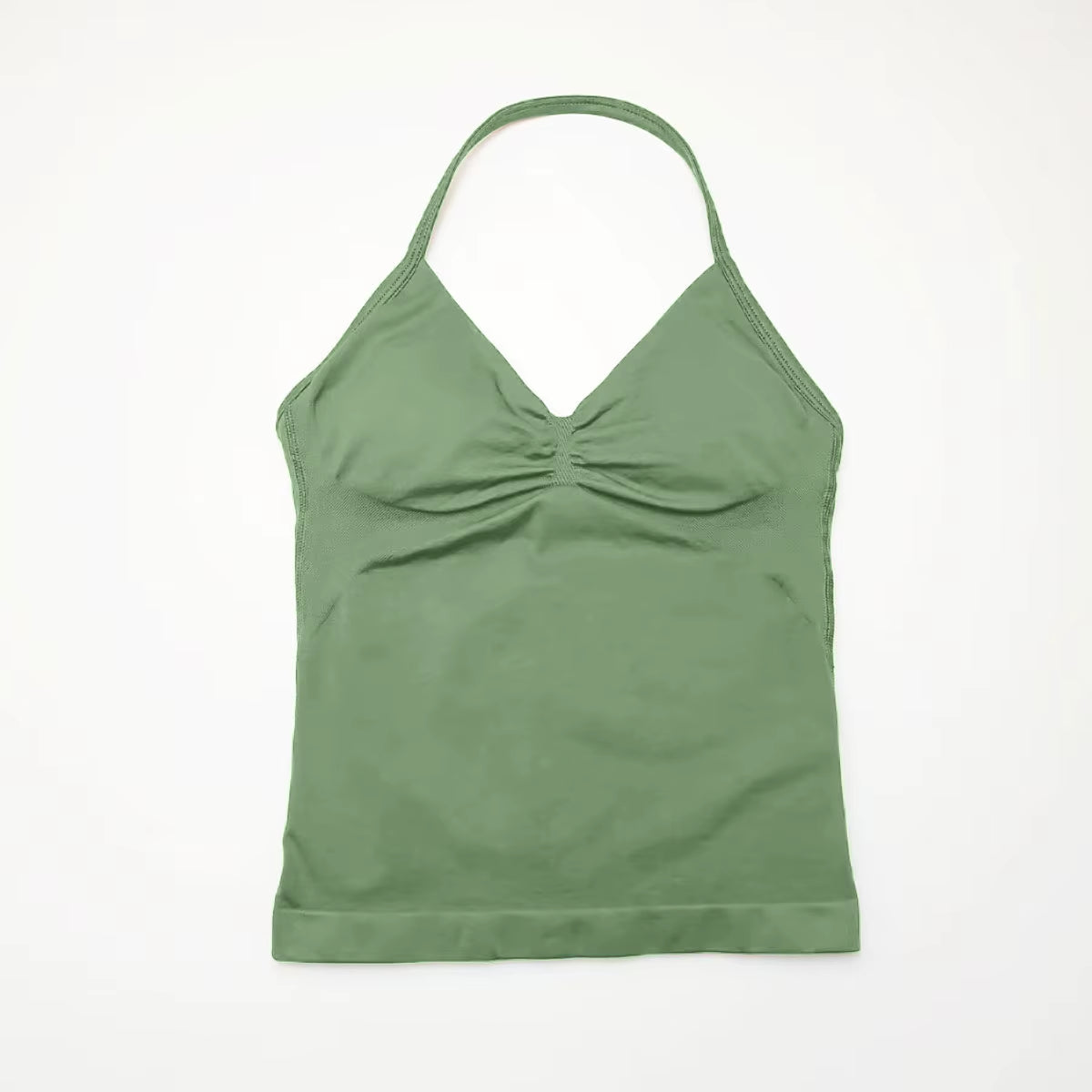 Impact Longline Strappy Top Sports Yoga Vest Women'S Fitness Tank Top Gym Beautiful Open Back Bra Running Workout Halter