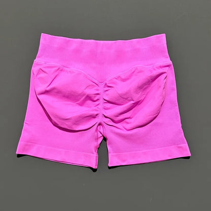 Impacts Shorts 4.5" Women Fitness Sports Biker Shorts Low Waist Gym Short Workout Scrunch Butt Yoga Seamless Leggings