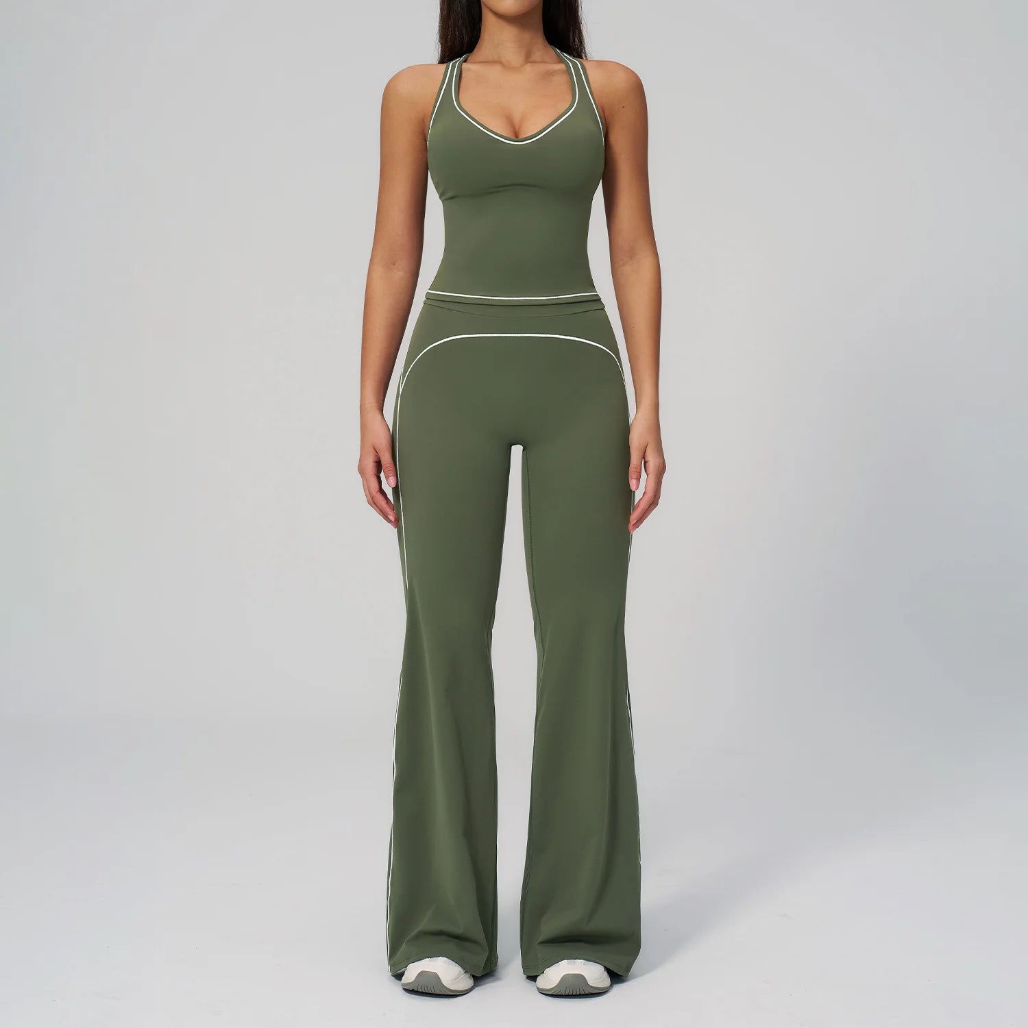 Yoga Suit 2PCS Women Tracksuits Sports Outfits Gym Clothes Running Sports Bra Suits Female Workout Yoga Clothes Athletic Wear
