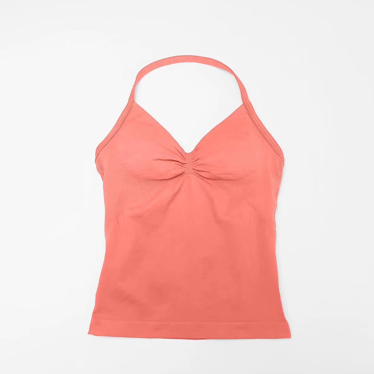 Impact Longline Strappy Top Sports Yoga Vest Women'S Fitness Tank Top Gym Beautiful Open Back Bra Running Workout Halter