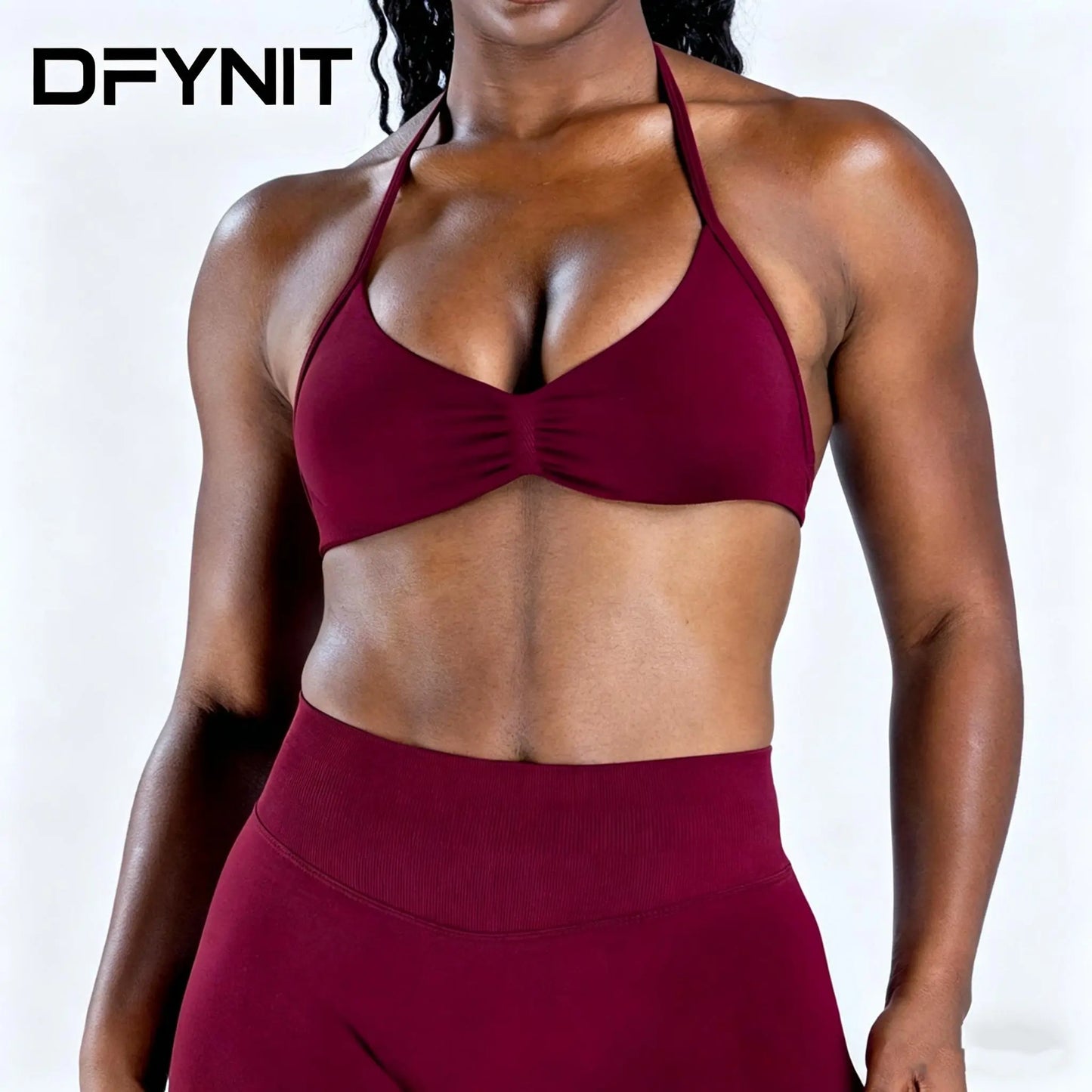 Women’S Influencer-Style Sports Bra with Shoulder Straps, Open Back, Padded Design, Shock Absorption, Suitable for Workouts, Fitness, and Yoga, Removable Pads Included; New Women’S Sports Yoga Set: High-Waisted Compression Shorts and Tank Top, Ideal for S