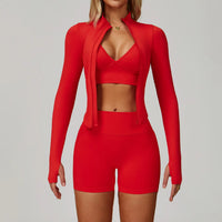 Bright Red 3Pcs-1