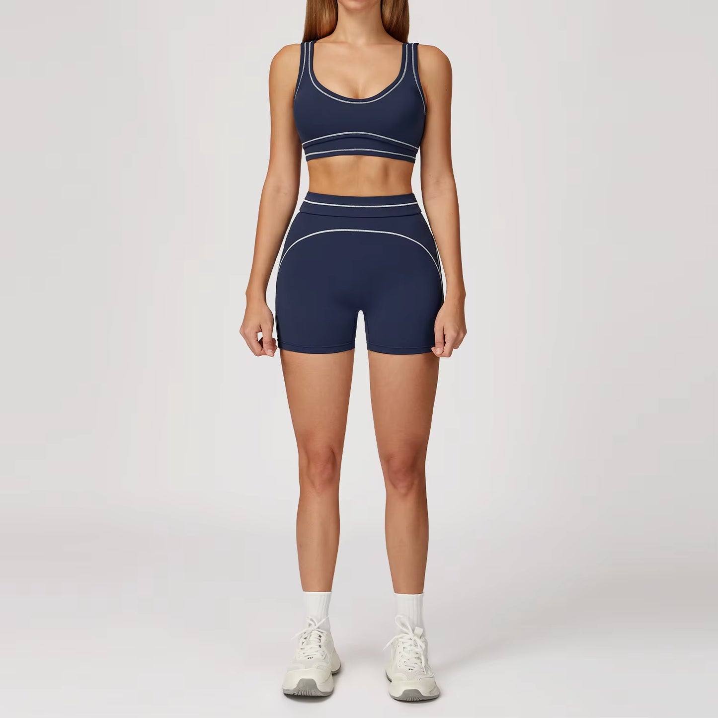 Yoga Suit 2PCS Women Tracksuits Sports Outfits Gym Clothes Running Sports Bra Suits Female Workout Yoga Clothes Athletic Wear