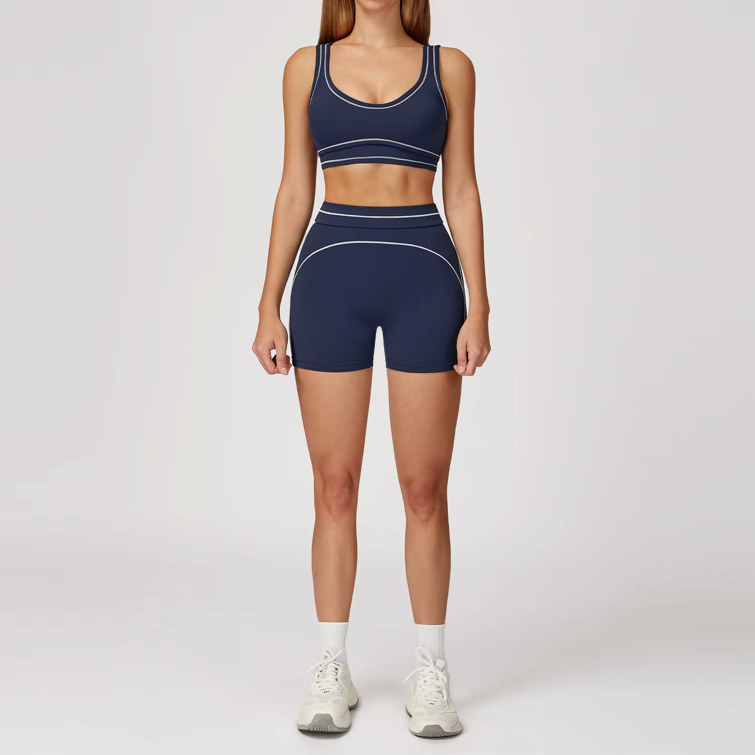 Yoga Suit 2PCS Women Tracksuits Sports Outfits Gym Clothes Running Sports Bra Suits Female Workout Yoga Clothes Athletic Wear