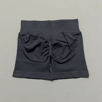 Impacts Shorts 4.5" Women Fitness Sports Biker Shorts Low Waist Gym Short Workout Scrunch Butt Yoga Seamless Leggings