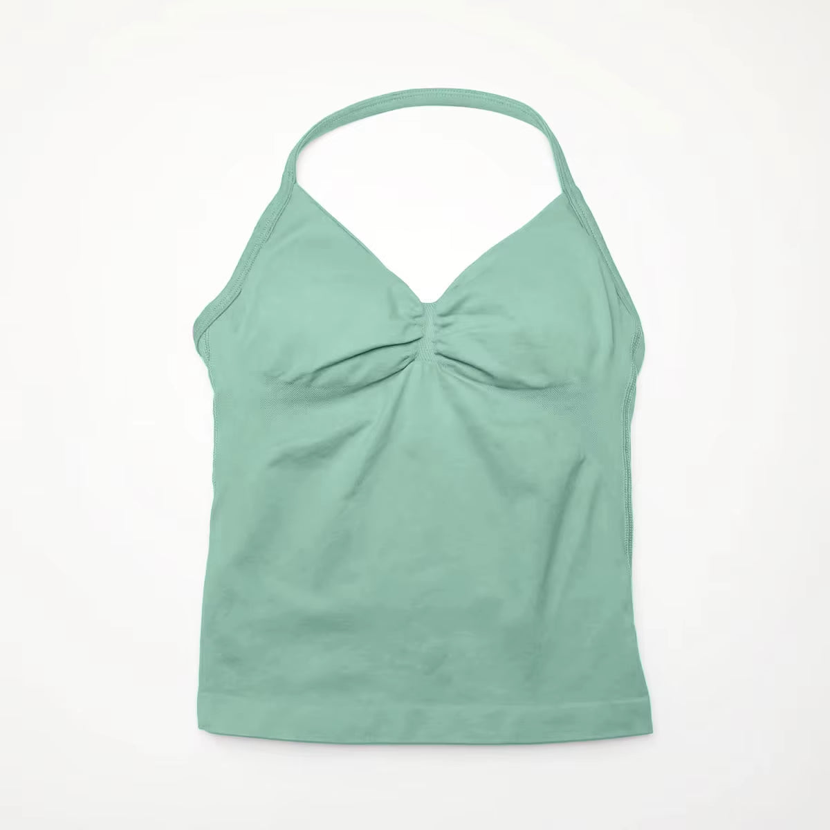 Impact Longline Strappy Top Sports Yoga Vest Women'S Fitness Tank Top Gym Beautiful Open Back Bra Running Workout Halter